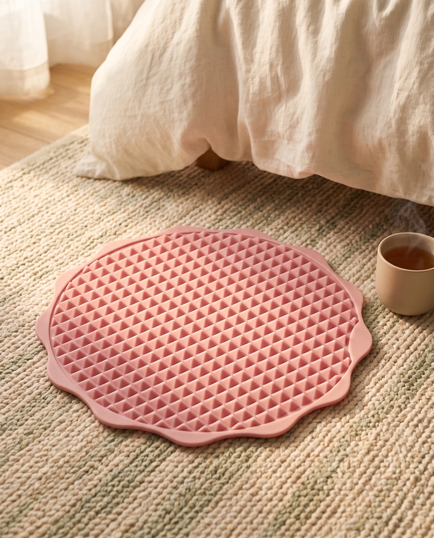 Petal Press shown as part of an everyday wellness ritual